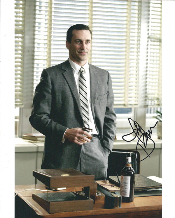 Jon Hamm Autographed 8X10 photo