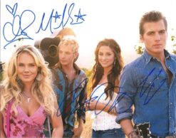 Gloriana Band Autographed 8x10 photo