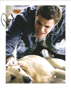 Paul Wesley Autographed 8x10 Photo