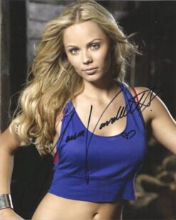 Laura Vandervoort Autographed 8x10 Photo