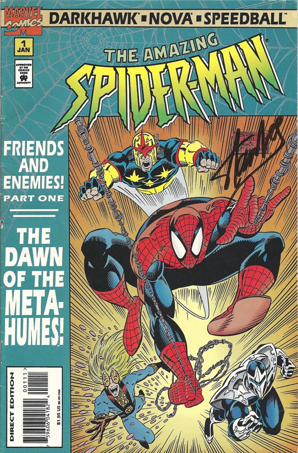 Stan Lee Autographed Comic Book