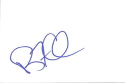 Ryan Cabrera Autographed 4×6 Index Card