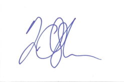 Jack Osbourne Autographed 4×6 Index Card