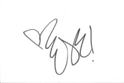 Eve Autographed 4×6 Index Card
