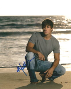 Matt Lanter Autographed 8×10 photo
