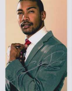 Charles Michael Davis Autographed 8×10 photo