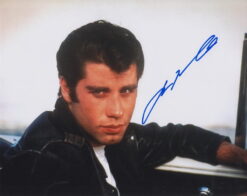 John Travolta Autographed 8×10 photo