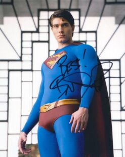 Brandon Routh Autographed 8×10 photo