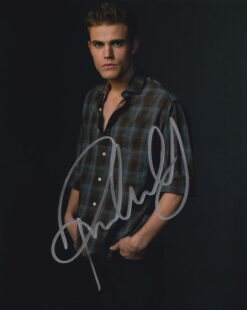 Paul Wesley Autographed 8×10 photo