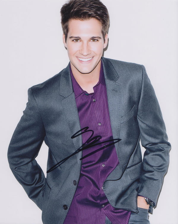 James Maslow Autographed 8×10 photo
