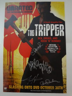 The Tripper Cast Autographed 13X20 Poster - Image 2