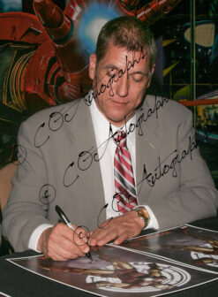 The Invincible Iron Man Autographed 11X17 Poster - Image 3