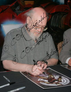 The Invincible Iron Man Autographed 11X17 Poster - Image 4