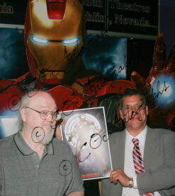 The Invincible Iron Man Autographed 11X17 Poster - Image 5