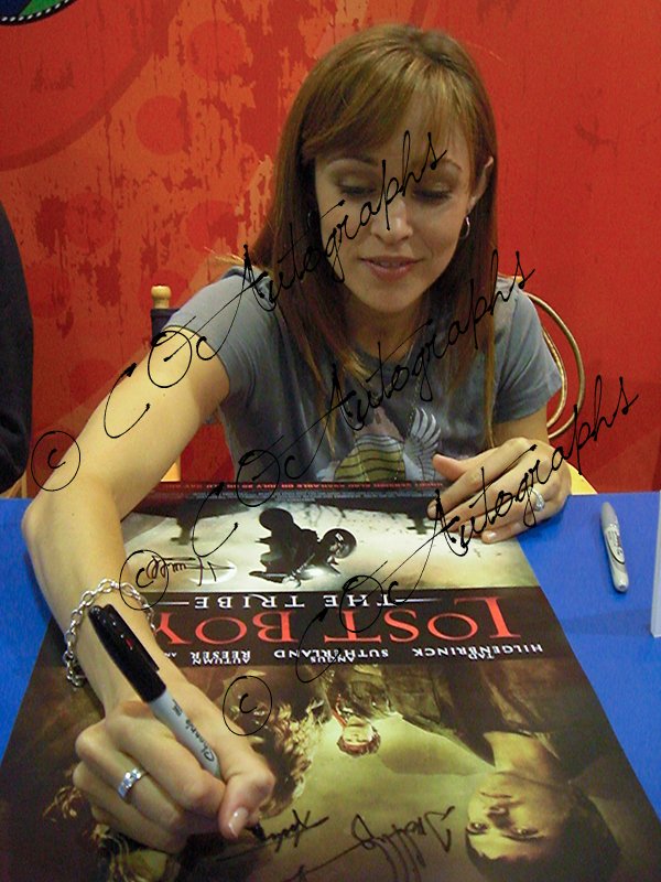Lost Boys Cast Autographed 13X20 Poster - Image 4