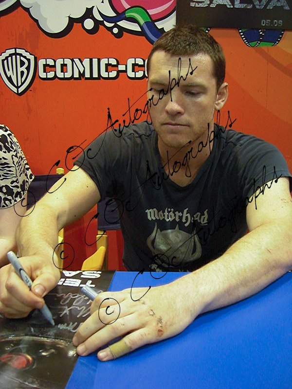 Terminator Salvation Cast Autographed 13x20 Poster - Image 6