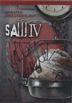 Costas Mandylor Autographed SAW 5 DVD