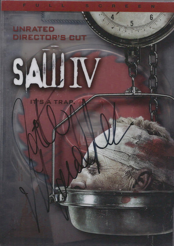 Costas Mandylor Autographed SAW 5 DVD