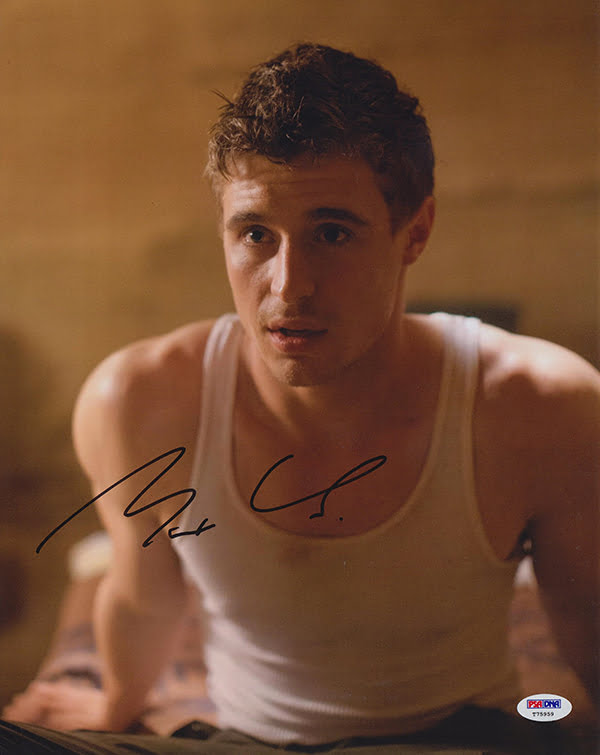 Max Irons Autographed 11×14 photo
