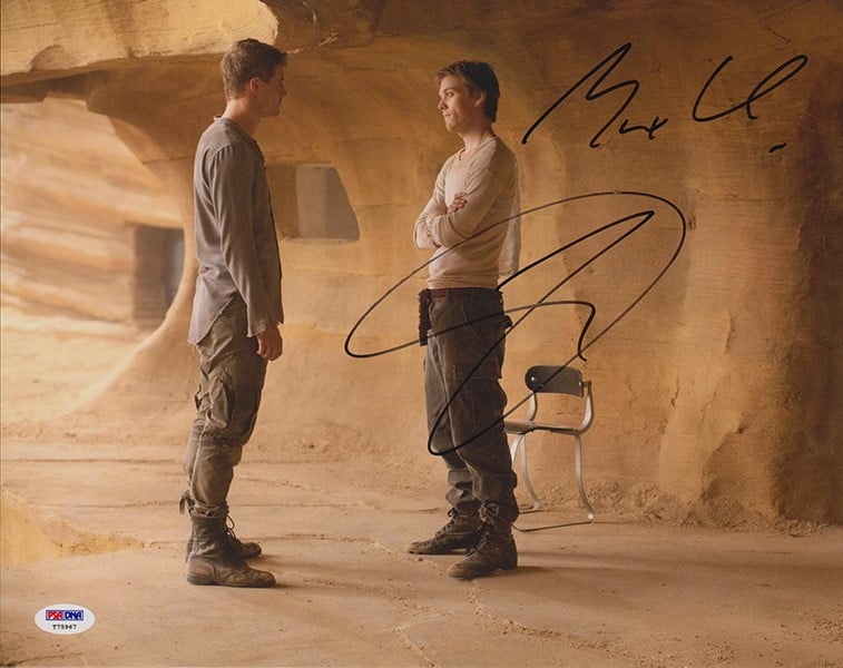 Max Irons & Jake Abel Cast Autographed 11×14 photo