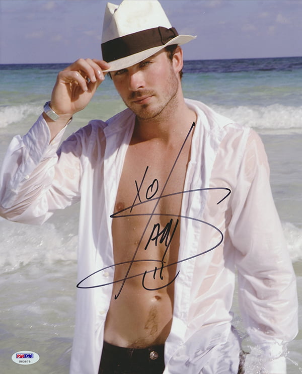 Ian Somerhalder Autographed 11×14 photo