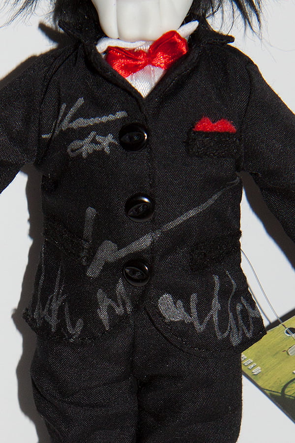 SAW Cast Autographed Billy Puppet Plush Doll - Image 4