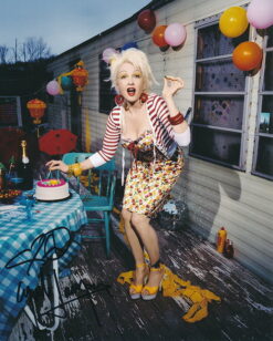 Cyndi Lauper Autographed 8x10 photo