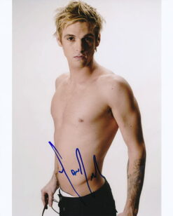 Aaron Carter Autographed 8×10 photo