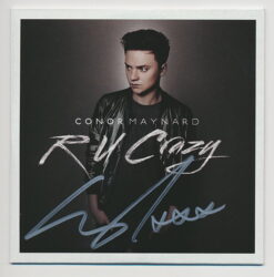 Conor Maynard Autographed R U Crazy Album - CD Booklet