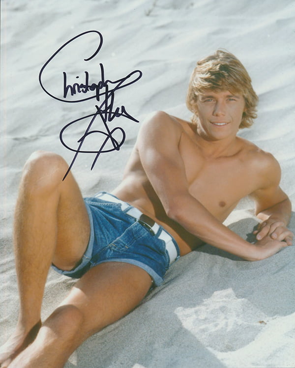Christopher Atkins Autographed 8×10 photo