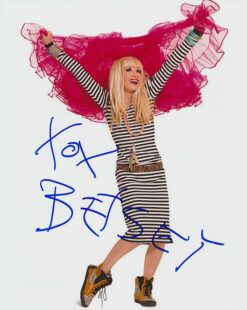 Betsey Johnson Autographed 8×10 photo
