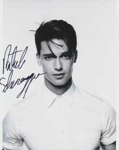 Patrick Schwarzenegger Autographed 8×10 photo