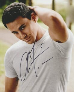 Channing Tatum Autographed 8×10 photo