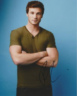 Derek Theler Autographed 8×10 photo