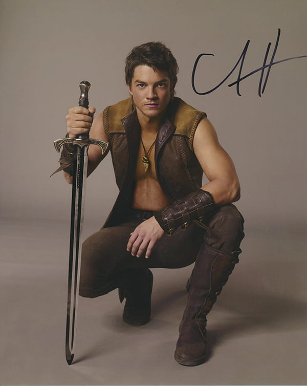 Craig Horner Autographed 8×10 photo