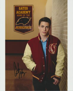 Colton Haynes Autographed 8×10 photo