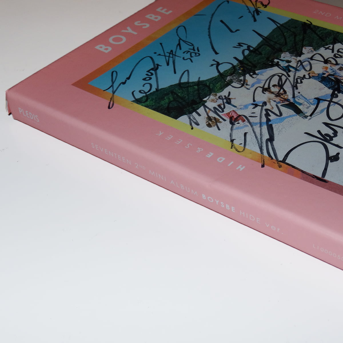 SEVENTEEN Autographed Boys Be Album | COAutographs
